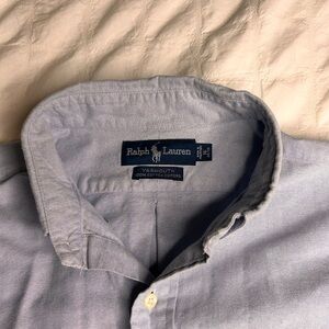 Ralph Lauren Men's Sky Blue Button Down Shirt